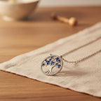Tree Of Life Sapphire Necklace