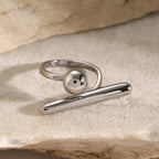 Timeless Gold Star Adjustable Ring