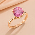 Timeless Faux Crystal Ring
