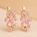 Graceful Flower Petal Earrings