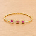 Lustrous Minimal Cuff Bracelet