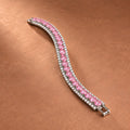 Round Rhinestone Pave Bracelet